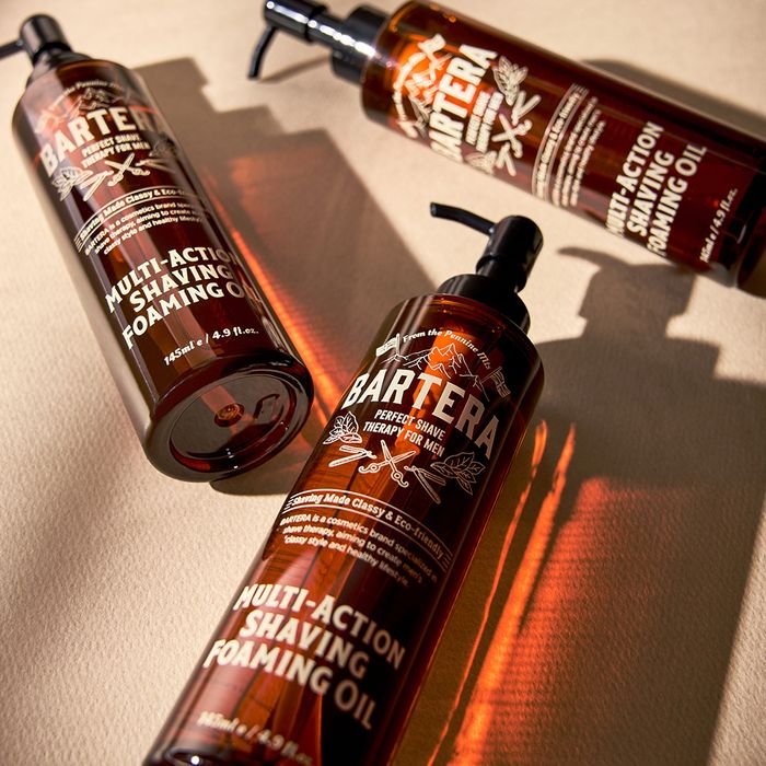 Multi-Action Shaving Foam Oil by Bartera - Available at allkpopmag. Price: $28.43.