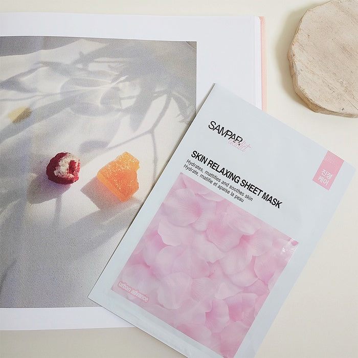 Addict Skin Relaxing Mask 10 Sheets by Sangpa - Korean Traditional Snack - Available at allkpopmag. Price: $17.64.