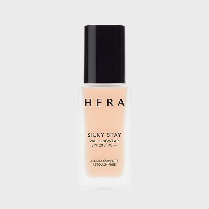 NEW Silky Stay 24H Longwear Foundation 30g by Hera Skincare and Makeup Products - Available at allkpopmag. Price: $77.01.