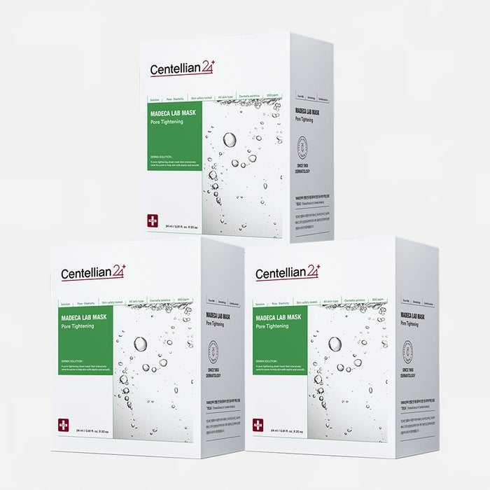 Madeca Lab Mask Pore Tightening 24ml 3 Boxes (60 Sheets) by Centellian24 - Available at allkpopmag. Price: $111.58.