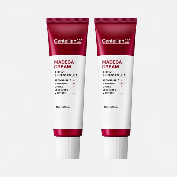 Madeca Cream Active Skin Formula Season 5 50ml x 2 Pack by Centellian24 - Available at allkpopmag. Price: $31.63.