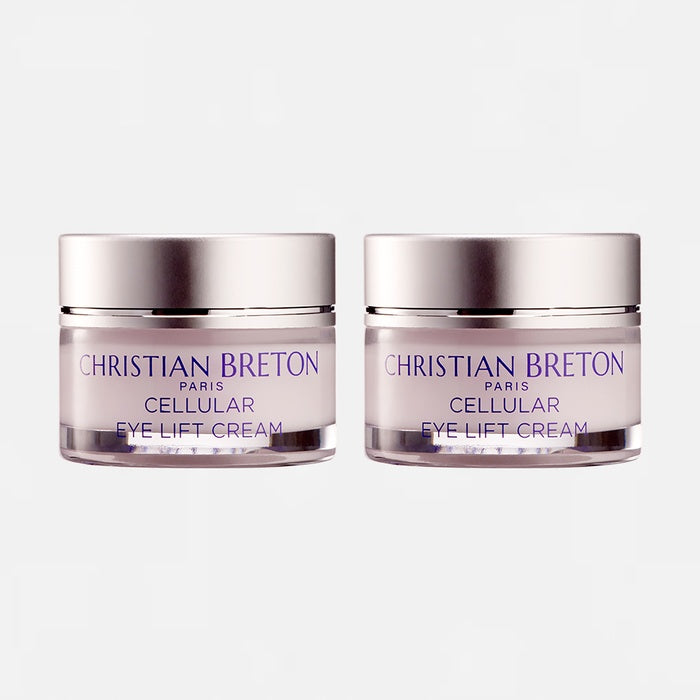 Cellular Eye Lift Cream 15ml (Set of 2) by Christian Breton - Available at allkpopmag. Price: $151.56.