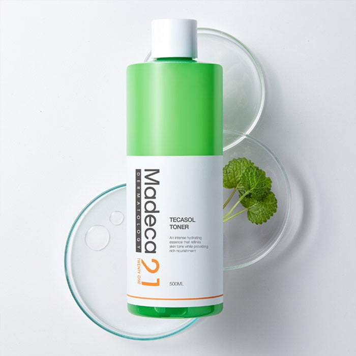 Madeca21 TeCASOL Toner 500ml - 1 Bottle by Centellian24 - Available at allkpopmag. Price: $25.75.
