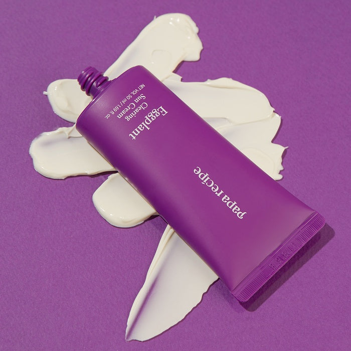 Eggplant Clearing Sun Cream 50ml by Papa Recipe - Available at allkpopmag. Price: $23.22.