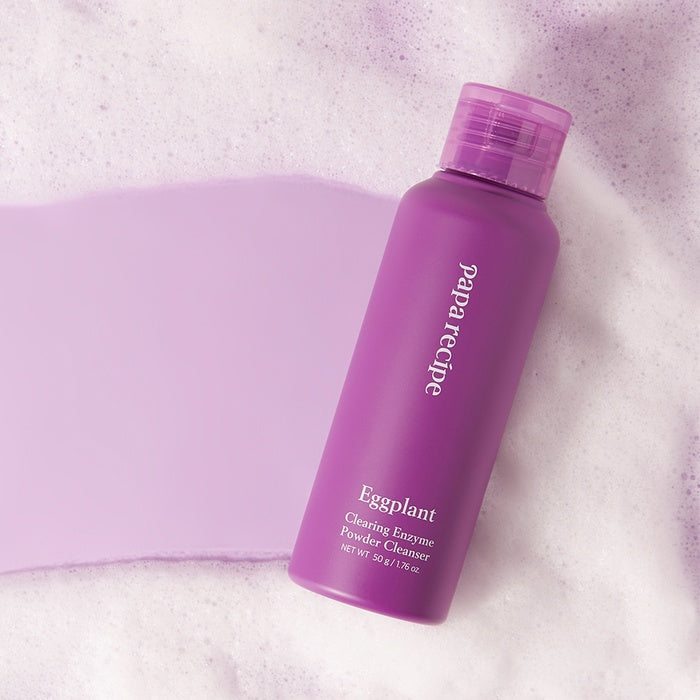 Eggplant Clearing Enzyme Powder Cleanser 50ml by Papa Recipe - Available at allkpopmag. Price: $17.99.