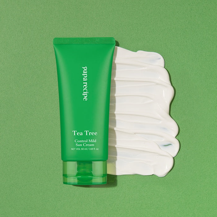 Tea Tree Control Mild Sun Cream 50ml by Papa Recipe - Available at allkpopmag. Price: $23.22.