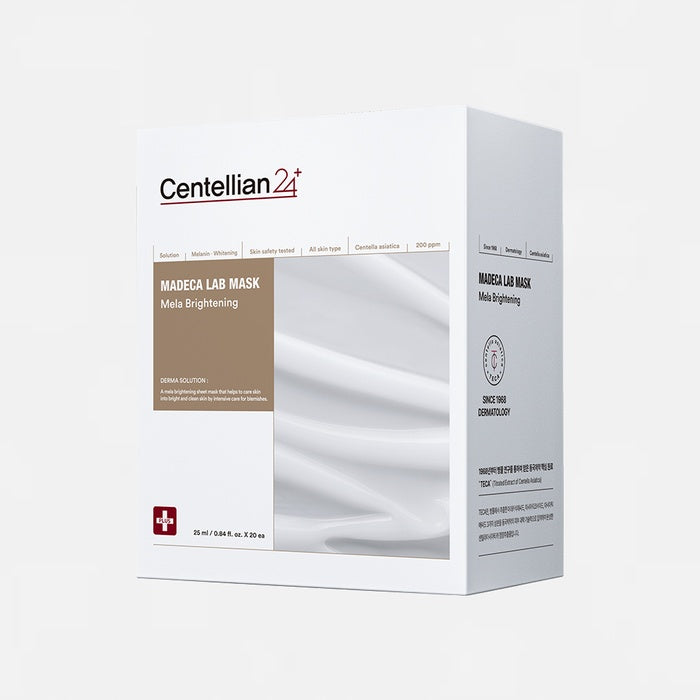 Madeca Lab Mela Brightening Mask 25ml Box of 20 Sheets by Centellian24 - Available at allkpopmag. Price: $42.21.