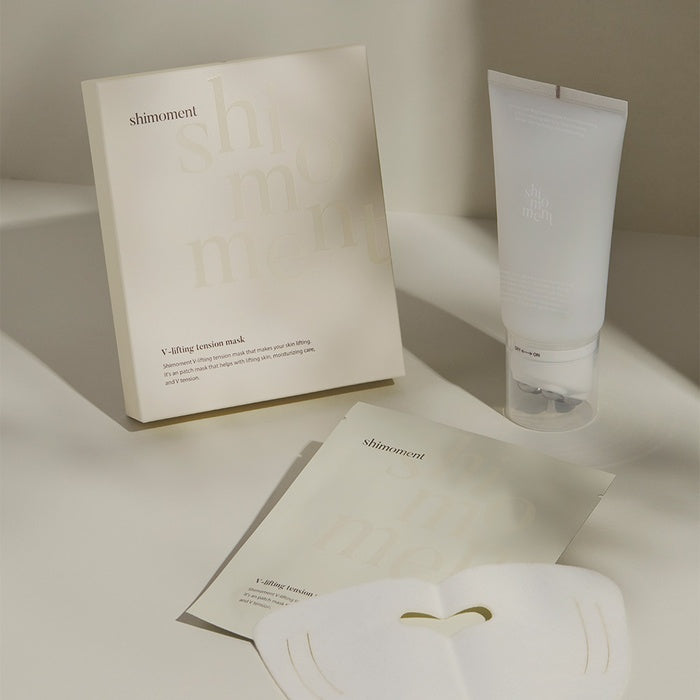 V-Lifting Roller Cream 200ml + Tension Mask 10 Sheets (2 Boxes) by Shimoment - Available at allkpopmag. Price: $86.89.