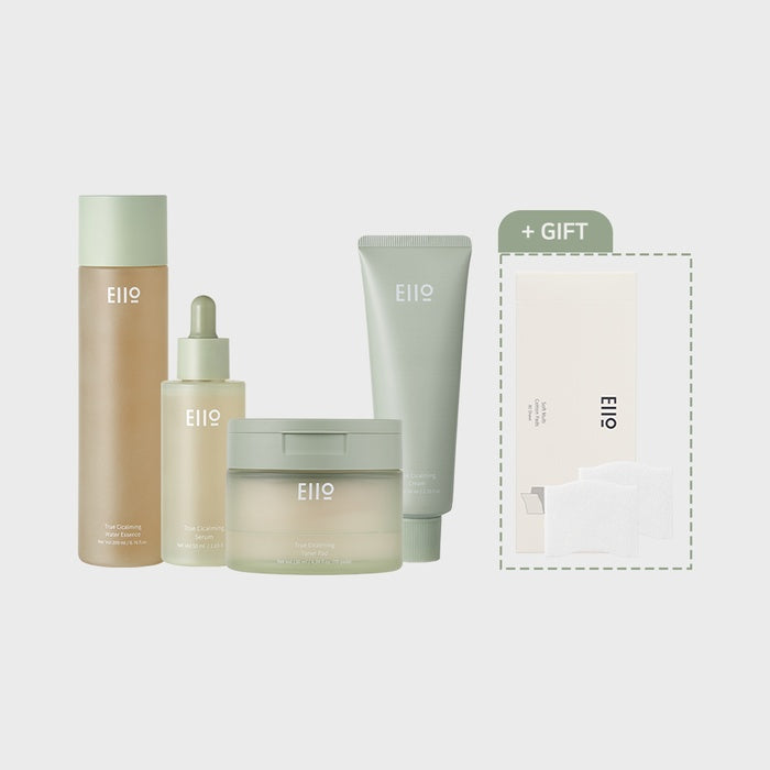Spot Removal 4-Piece Set (True Sika Toner Pads + Essence + Serum + Cream) + Free Cotton Pads by EIO - Essential Information Organizer - Available at allkpopmag. Price: $132.86.
