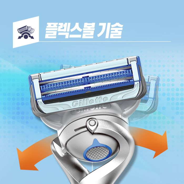 Gillette SkinTech Power Razor + 6 Blade Refills by Gillette Razor - Available at allkpopmag. Price: $72.78.