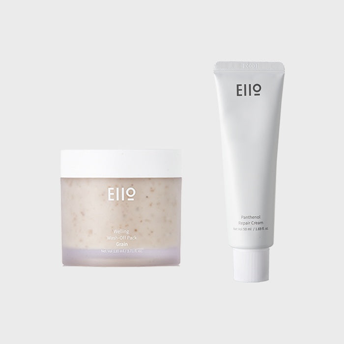 Bodulgyul Set: Panthenol Repair Cream + Welling Wash Off Pack by EIO - Essential Information Organizer - Available at allkpopmag. Price: $82.30.