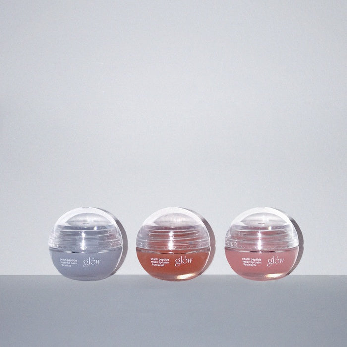 Peach Peptide Lip Balm by Glow - Available at allkpopmag. Price: $26.81.
