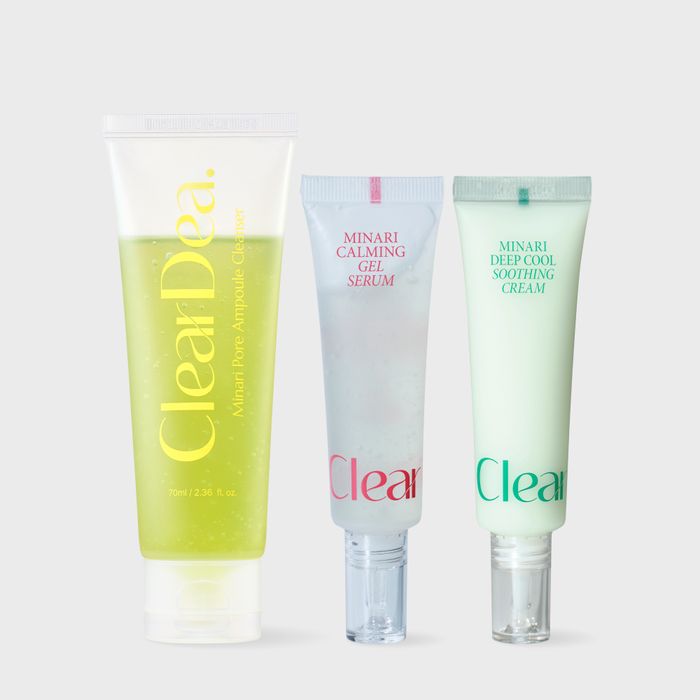 [Minari Pore Trio/Single Item] Cleanser + Gel Serum + Soothing Cream by Clear Deer - Available at allkpopmag. Price: $64.43.
