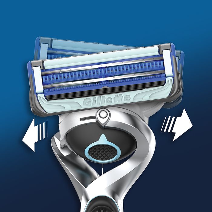 Gillette 2024 SkinTech Manual Razor Handle + 8 Blades by Gillette Razor - Available at allkpopmag. Price: $85.71.