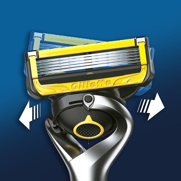 Gillette 2024 ProShield Yellow Power Razor Handle + Blade 1pc by Gillette Razor - Available at allkpopmag. Price: $35.16.