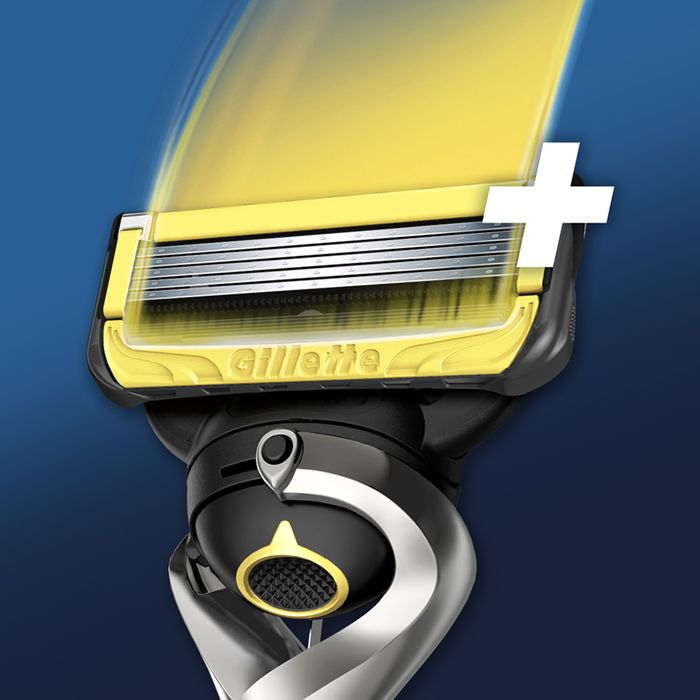 Gillette 2024 ProShield Yellow Power Razor Handle + Blade 1pc by Gillette Razor - Available at allkpopmag. Price: $35.16.