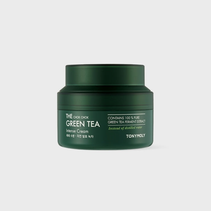 Moisturizing Green Tea Intense Cream by Tony Moly - Available at allkpopmag. Price: $16.93.