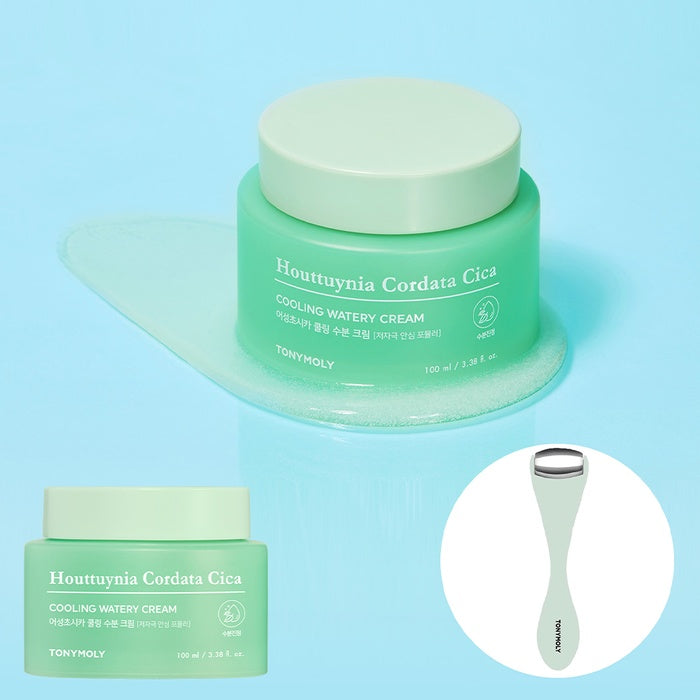 [2pack] Mugwort Cica Cooling Moisture Cream + Free Cooling Stick by Tony Moly - Available at allkpopmag. Price: $34.10.