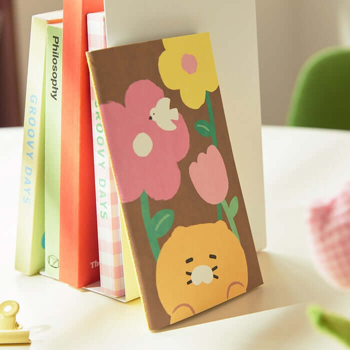 Friends Green Life Notebook (Yellow) - Chunsik by Kakao Friends - Available at allkpopmag. Price: $8.23.