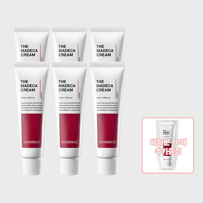 The Madeca Cream Season 6 45ml x 6 + 10 x 1ml Sachets by Centellian24 - Available at allkpopmag. Price: $89.24.