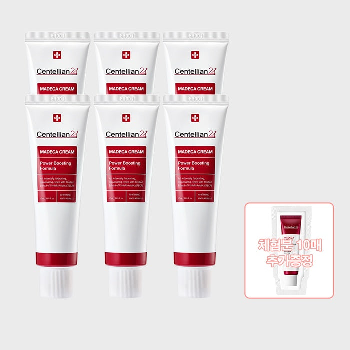 Madeca Cream Power Boosting Formula Season 4 50ml x 6 + 10 x 1ml by Centellian24 - Available at allkpopmag. Price: $84.54.