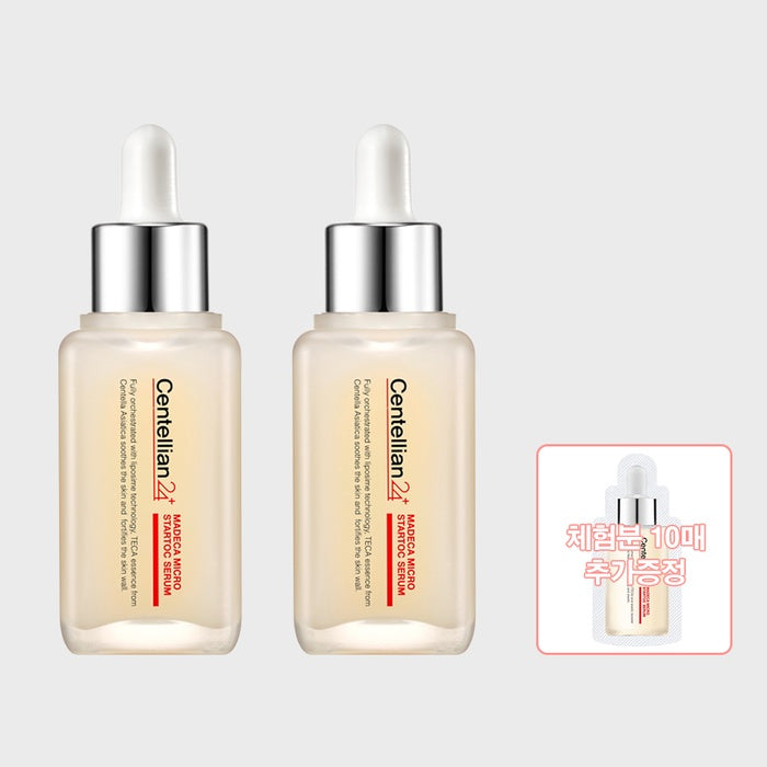 Madeca Micro Stalk Serum 50ml x 2 + 10 Sheets 1ml by Centellian24 - Available at allkpopmag. Price: $49.27.