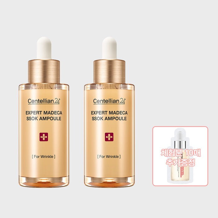 Expert Madeca Soothing Ampoule 38ml x 2 + 1ml x 10 Sheets by Centellian24 - Available at allkpopmag. Price: $71.60.