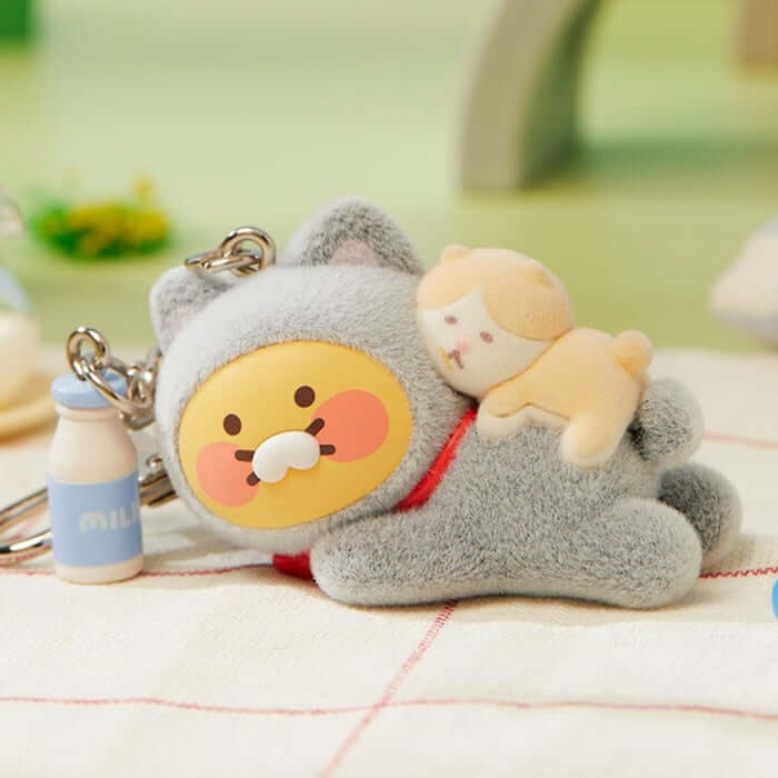 Nyangnyang Figure Keyring Together - Chunsik by Kakao Friends - Available at allkpopmag. Price: $17.64.