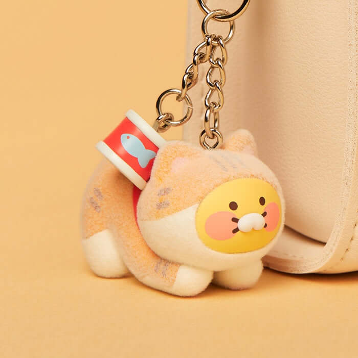 Cat Figure Keyring Stretching - Chunsik by Kakao Friends - Available at allkpopmag. Price: $17.64.