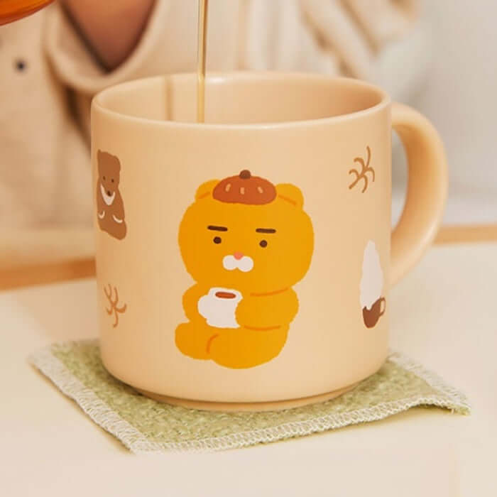 Cabin in the Forest Mug - Lion by Kakao Friends - Available at allkpopmag. Price: $23.52.