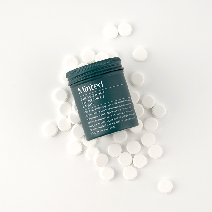 [Minted] Ultra Mint Solid Toothpaste Basic Type 90 Tablets by Minted - Available at allkpopmag. Price: $14.72.