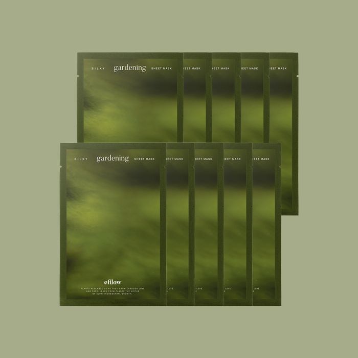Gardening Smooth Vegan Mask Pack - 10 Sheets, Mildly Acidic by Epilow - Available at allkpopmag. Price: $21.16.