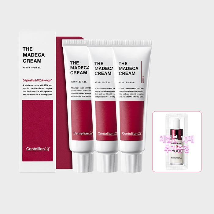 Madeca Cream Season 6 45ml x 3 + Spot Ampoule 1ml x 10 by Centellian24 - Available at allkpopmag. Price: $46.91.