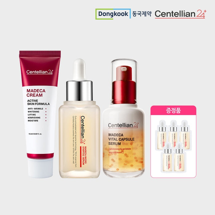 [SET] Madeca Cream Season 5 + Serum Set (Gift: Star Talk Serum 1ml x5) by Centellian24 - Available at allkpopmag. Price: $129.34.