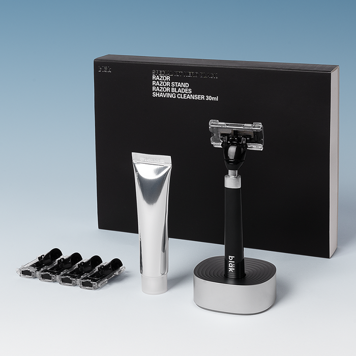 Block Special Kit Nero Black (Razor + Stand + Shaving Cleanser + 4 Blades) by Block - Available at allkpopmag. Price: $74.54.