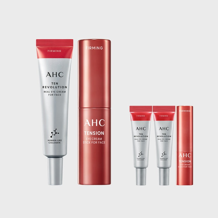 Ten Revolution Eye Cream 35ml + Eye Stick 10g + (GIFT) 2 Eye Creams 7ml + Eye Stick 3.5g by AHC - Available at allkpopmag. Price: $35.86.
