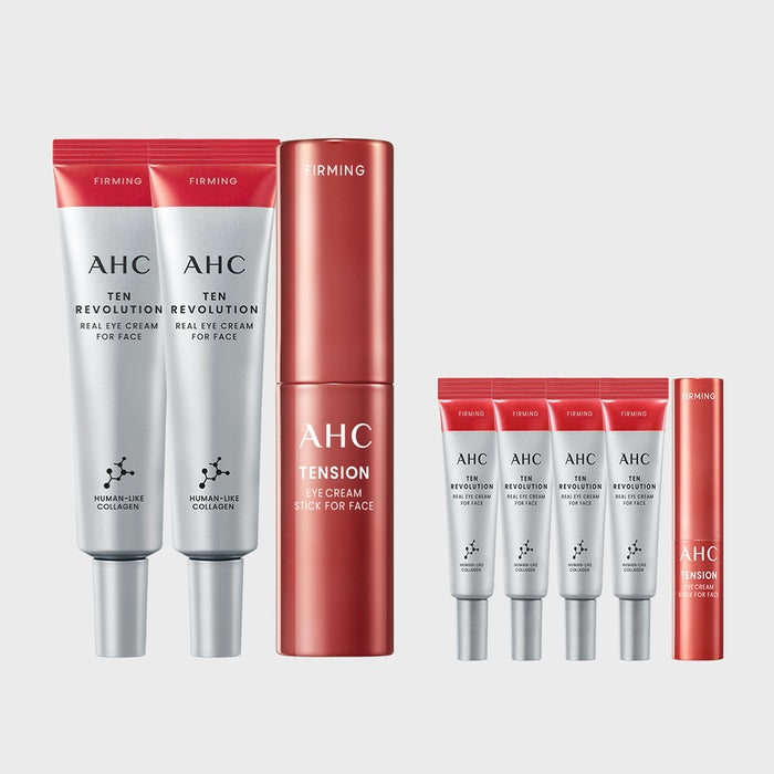 Ten Revolution Eye Cream 35ml x2 + Ice Stick 10g + (GIFT) Eye Cream 7ml x4 + Ice Stick 3.5g by AHC - Available at allkpopmag. Price: $54.79.