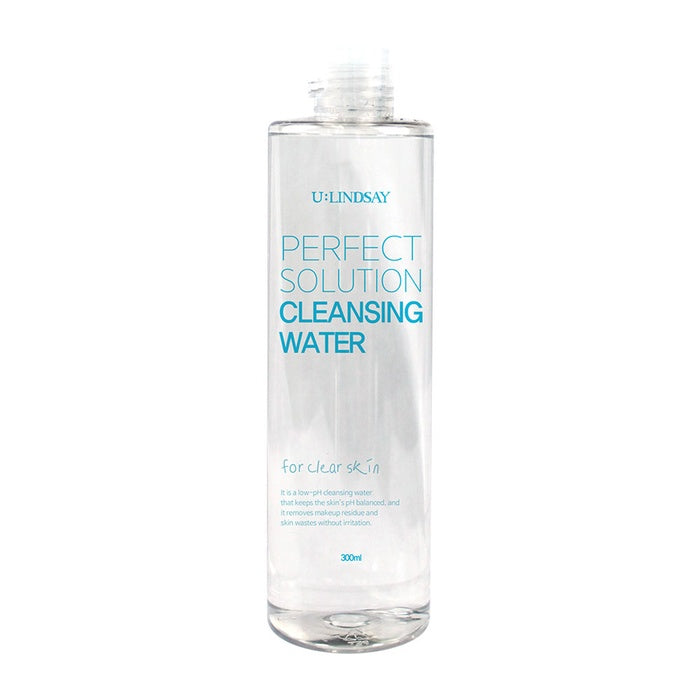 Perfect Solution Cleansing Water 300ml by Lindsay - Available at allkpopmag. Price: $25.51.