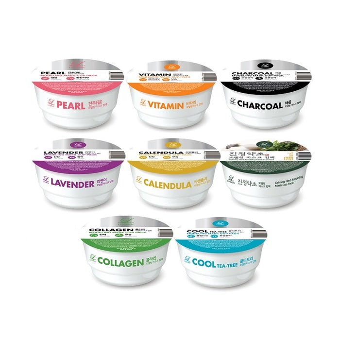 Premium Peel-Off Mask Cup Modeling Pack 8 Types 28g x 5 pcs by Lindsay - Available at allkpopmag. Price: $21.99.