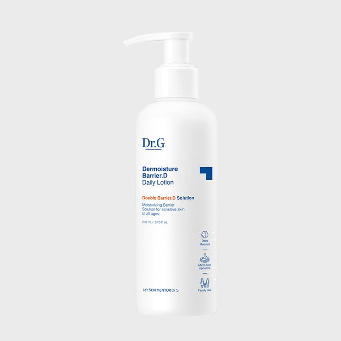 Dermoisser Barrier D Daily Lotion 200ml by Dr. G - Available at allkpopmag. Price: $30.57.
