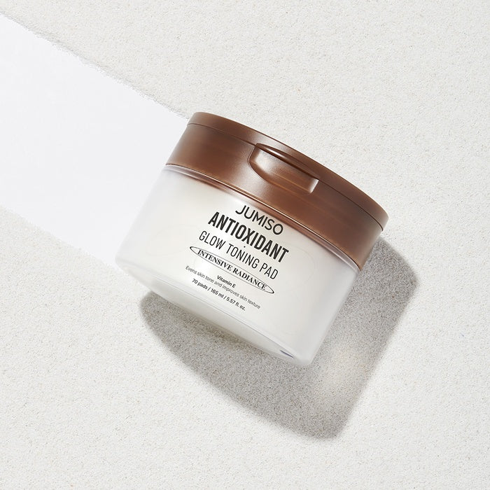 [Glow Makeup Booster] Antioxidant Glow Toning Pads 70 Sheets by Jumiso - Korean Skincare Brand for Healthy Skin - Available at allkpopmag. Price: $20.58.
