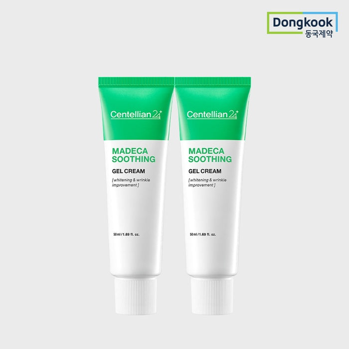 Centellian24 Madeca Soothing Gel Cream 50ml (2 Pack) - Cica Extract by Centellian24 - Available at allkpopmag. Price: $37.27.