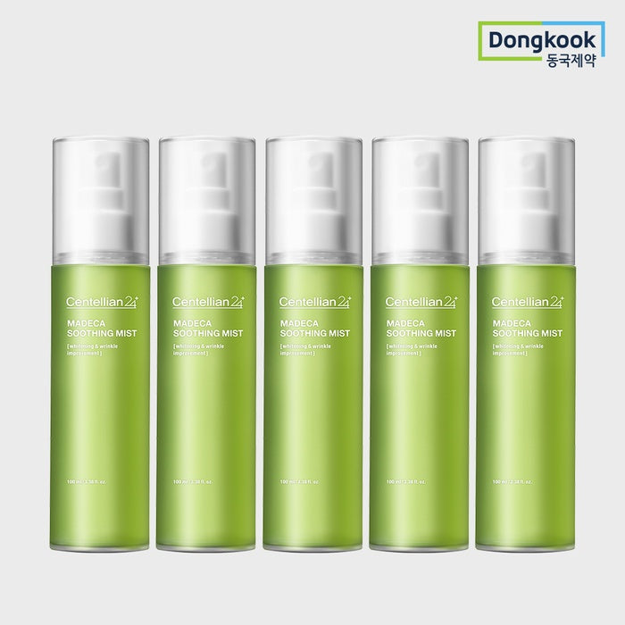 Centellian24 Madeca Soothing Mist 100ml (5-Pack) - TECA Hydration by Centellian24 - Available at allkpopmag. Price: $78.19.