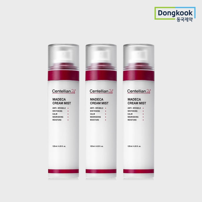 Centellian24 Madeca Cream Mist 120ml - 3 Pack, Soothing Glow by Centellian24 - Available at allkpopmag. Price: $54.32.