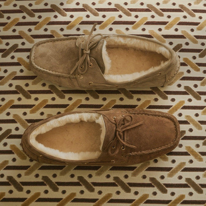 [Exclusive] Real Leather Sheepskin Suede Loafers WBFL41540 by Wittia - Available at allkpopmag. Price: $122.16.