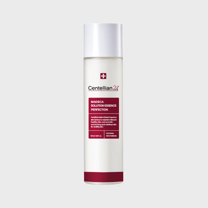Centellian24 Madeca Solution Essence Perfection 120ml - Skin Barrier Hydration and Soothing with TECA by Centellian24 - Available at allkpopmag. Price: $25.75.