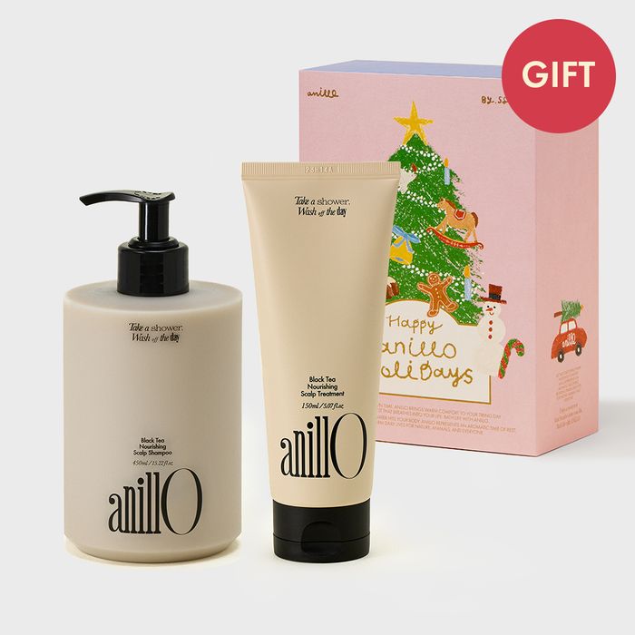 [Holiday Gift] Black Tea Nourishing Set (Includes Perfume) by Anilo - Available at allkpopmag. Price: $60.55.