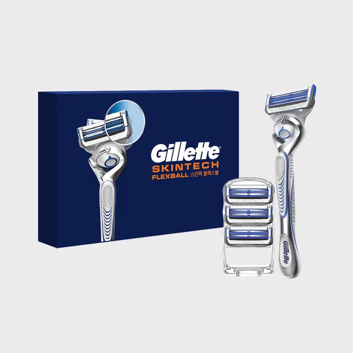 Gillette SkinTech Manual Razor + 3 Blade Refills by Gillette Razor - Available at allkpopmag. Price: $46.91.