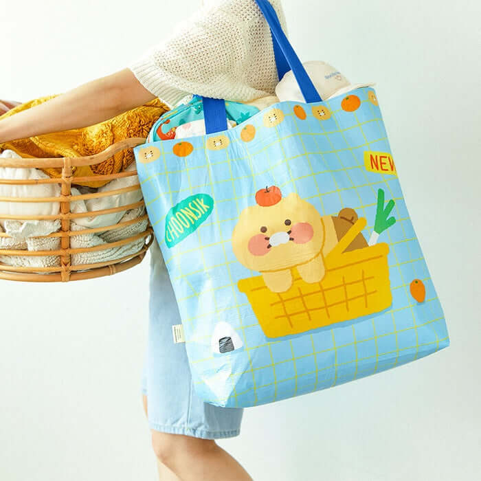 Reusable Bag L - Chun-sik by Kakao Friends - Available at allkpopmag. Price: $21.16.