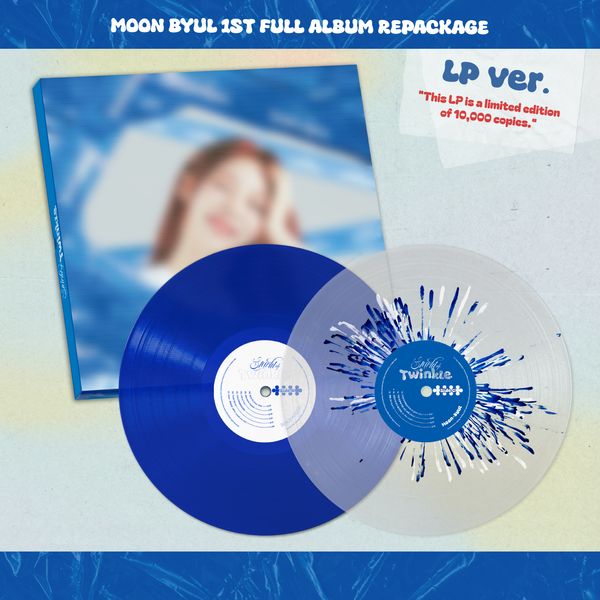Moon Byul - 1st Repackaged Album [Starlit of Muse] (Blue LP) by Moon Byul - Available at allkpopmag. Price: $67.95.